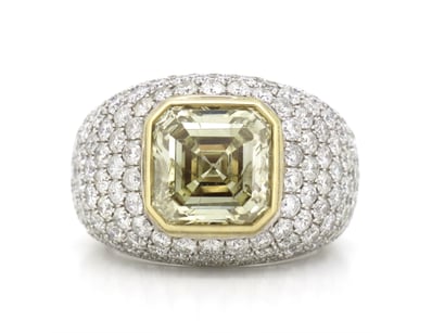 Certified & Fancy Coloured Diamond Clearance  (... - Lot 500