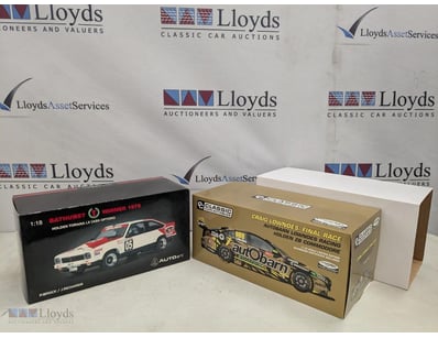 TWO LIMITED EDITION DIE-CAST MODEL CARS - BATHURST...