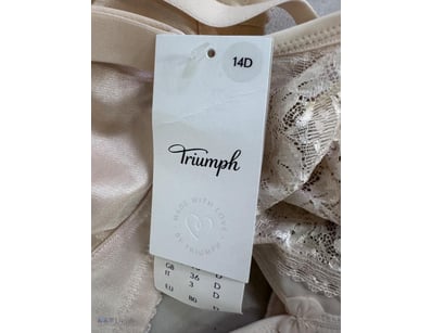Bras, Triumph, Kiss Of Cotton, Colours: 00CS/CS,
S...