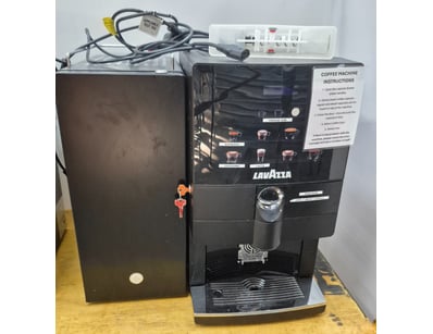 Lavazza commercial capsule coffee machine, black f...