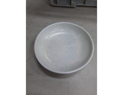 Bowls, white finish, diameter 15cm.

SOLD AS LOT...