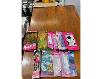 Collection of barbie and fashion dolls and accesso...