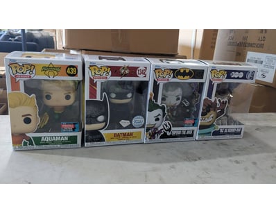 FUNKO POP! DC HEROES COLLECTION - FOUR VINYL FIGUR...