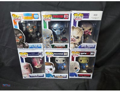 FUNKO POP! VINYL FIGURE COLLECTION - HORROR & ACTI...