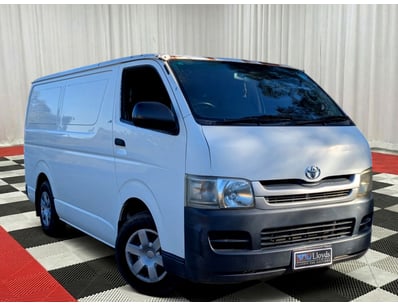<b>2010 Toyota Hiace TRH201R LWB - White - 179,140...