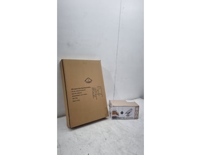 Lot includes 1100w Electric Steam Iron And  microw...