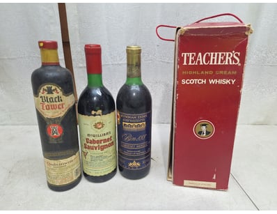 Assorted Wine & Spirits

Includes Black Tower wh...