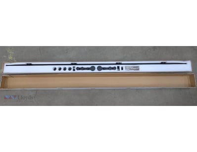 Rolltrak round sliding door track kit, face mount ...