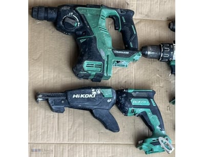 Cordless Hitachi Hikoki 18V tools. 1 x DV 18DBL2 h...