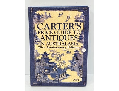 CARTER’S PRICE GUIDE TO ANTIQUES IN AUSTRALIA 20TH...