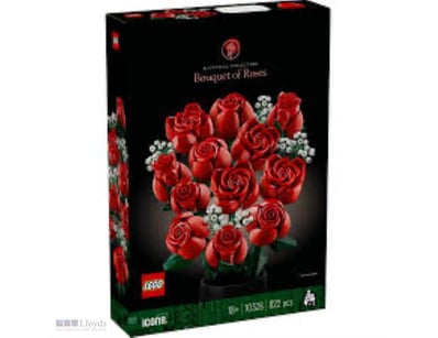 LEGO® ICONS SET 10328 BOUQUET OF ROSES FEATURING A...