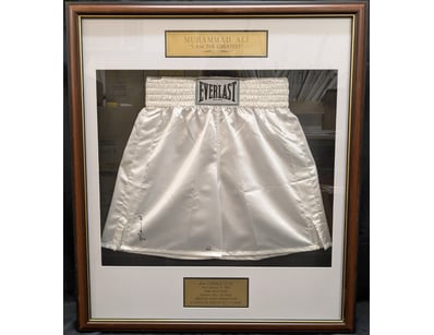 Legends of the Ring - Memorabilia to Support MND QLD - Lot 4