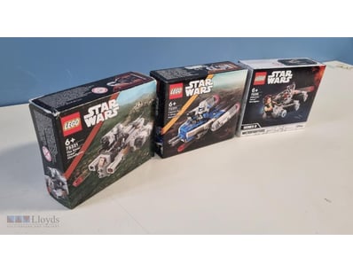 LEGO STAR WARS COLLECTION - THREE BOXED SETS (7532...