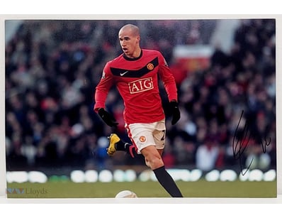 GABRIEL OBERTAN HAND SIGNED MANCHESTER UNITED SOCC...
