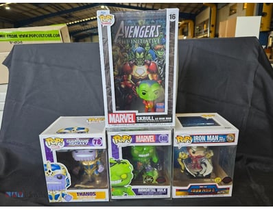 MARVEL FUNKO POP COLLECTION - SKRULL AS IRON MAN #...