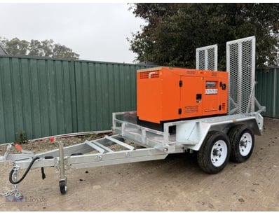 <b>25 kVA Generator with Trailer 2026 (Unused)</b>...