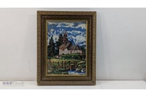 141 · UNKNOW Needlepoint On Canvas Title: