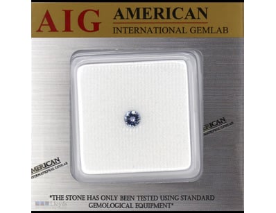 0.65CT NATURAL ZOISITE TANZANITE     

Round Facet...