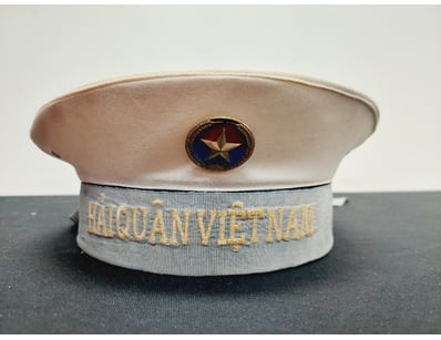 VINTAGE MILITARY DRESS CAP WITH INSIGNIA

Item S...