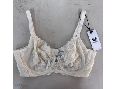RRP $89.95 Bra, Wacoal, Abellia, Colour: Pearl Whi...