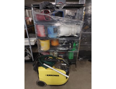 Comprehensive cleaning equipment bundle featuring ...