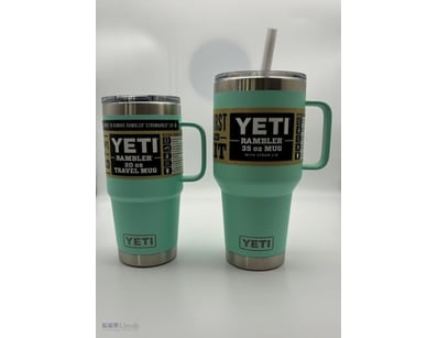 Yeti Rambler Travel Mug 20/35oz - Seafoam - Twin P...