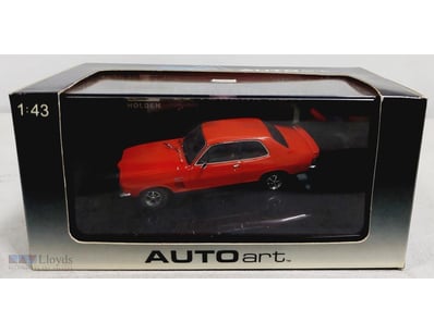 AUTOART 1:43 SCALE MODEL OF A RED HOLDEN LJ TORANA...