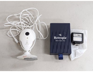 Retropia retro flash pro and ezviz usb camera, ite...