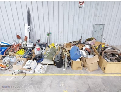 Large Mixed Lot – Aviation Parts, Mechanical Compo...