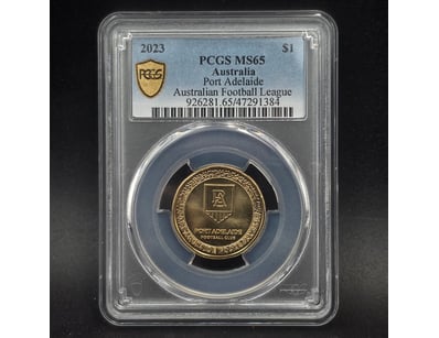 2023 AUSTRALIAN $1 COIN PCGS GRADED

Pcgs Ms65
P...