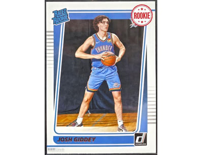 JOSH GIDDEY - 2021-22 PANINI DONRUSS BASKETBALL #2...