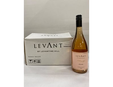 6 BOTTLES OF LEVANT BY LEVANTINE HILL CO. ROSE, YA...