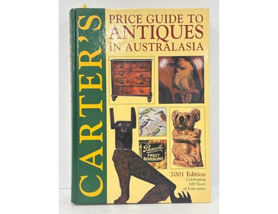 CARTER’S PRICE GUIDE TO ANTIQUES IN AUSTRALASIA, H...
