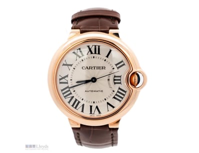 ELEGANT CARTIER BALLON BLEU AUTOMATIC WATCH CRAFTE...