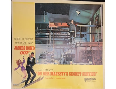 JAMES BOND 007 "ON HER MAJESTY'S SECRET SERVICE" L...