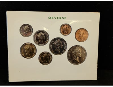 1991 AUSTRALIAN UNCIRCULATED COIN SET - 25 YEARS O...
