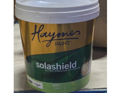 Haymes paint, solashield, ultra premium exterior, ...