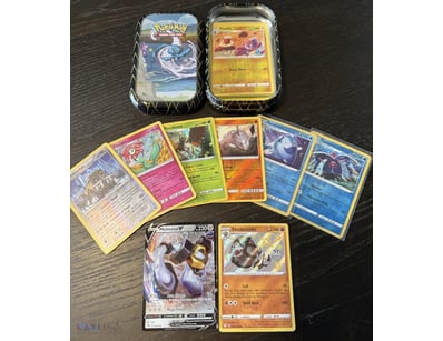 ASSORTED POKÉMON CARDS INCLUDING HOLOS, V, & MORE....