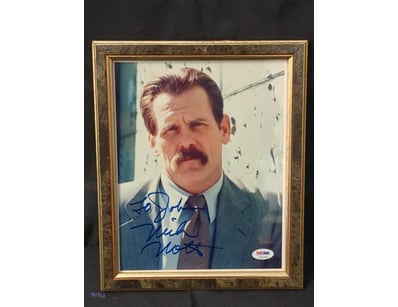 AUTOGRAPHED PHOTOGRAPH OF NICK NOLTE.

Item Size: ...