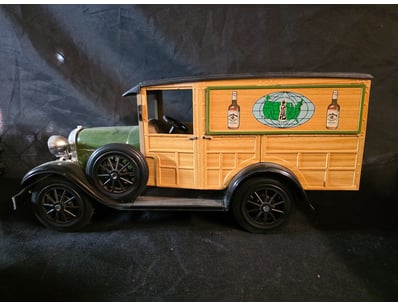 DELIVERY WAGON MODEL DECANTER

Item Size: Height: ...