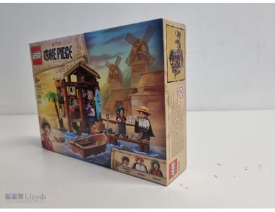 LEGO NETFLIX ONE PIECE WINDMILL VILLAGE HUT SET 75...