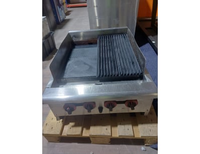 Gas Griddle, Make: Unknown, Model: Unknown

DIME...