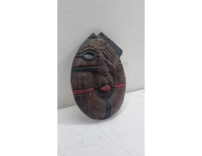CENTRAL AFRICAN TRIBAL WOODEN MASK

Item Size: H...