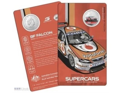AUSTRALIA: 2020 50C SUPERCARS 2008 FORD BF FALCON ...