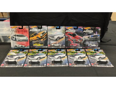 10X ASSORTED HOT WHEELS PREMIUM CARS INCLUDING TOR...