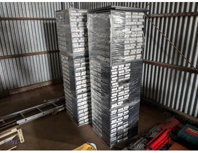 2x Stacks of part trays 

288 trays per stack all ...