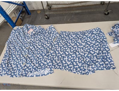 RRP: $85.95, Shrank Daisies Cotton Pyjama Set, siz...