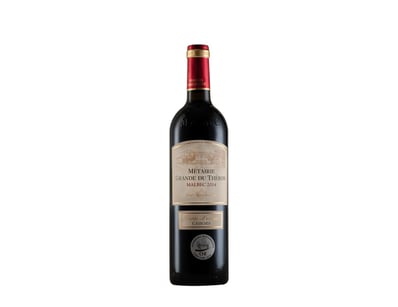 Métairie Grande du Théron Malbec 2020 from Cahors,...