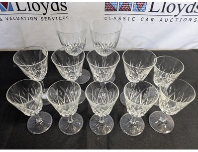 COLLECTION OF CRYSTAL GLASSWARE

Includes Six St...