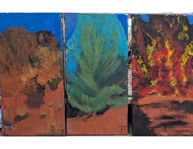 UNKNOWN ARTIST

Three Acrylic Paint On Canvas

Ima...